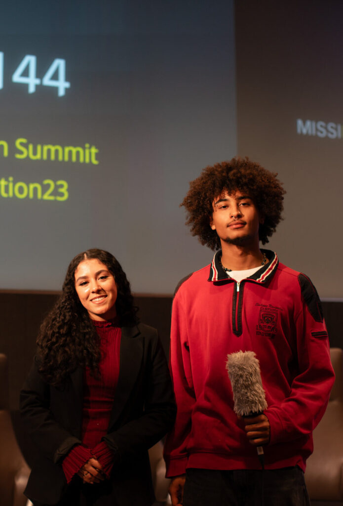 Youth Advisory Board member, Neisha, on Mission 44’s Diversity in Education Summit