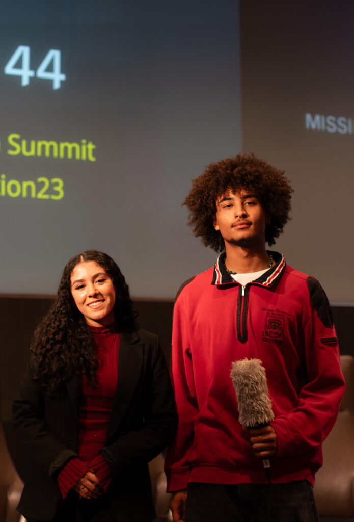 Youth Advisory Board member, Neisha, on Mission 44’s Diversity in Education Summit