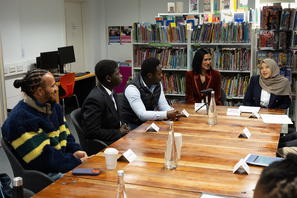 Driving change in education: A roundtable with Mission 44 and Sir Lewis Hamilton