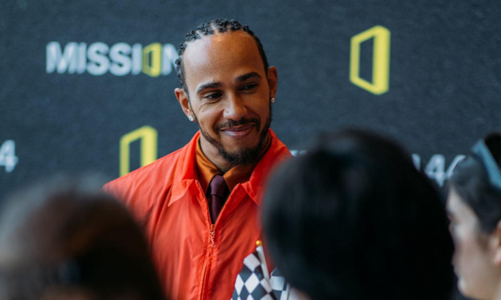 Lewis talking