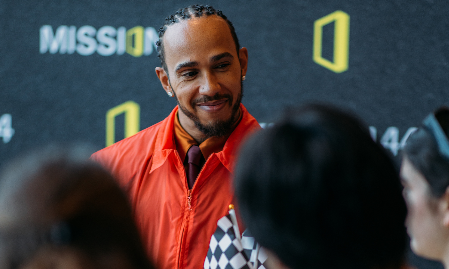 Lewis talking