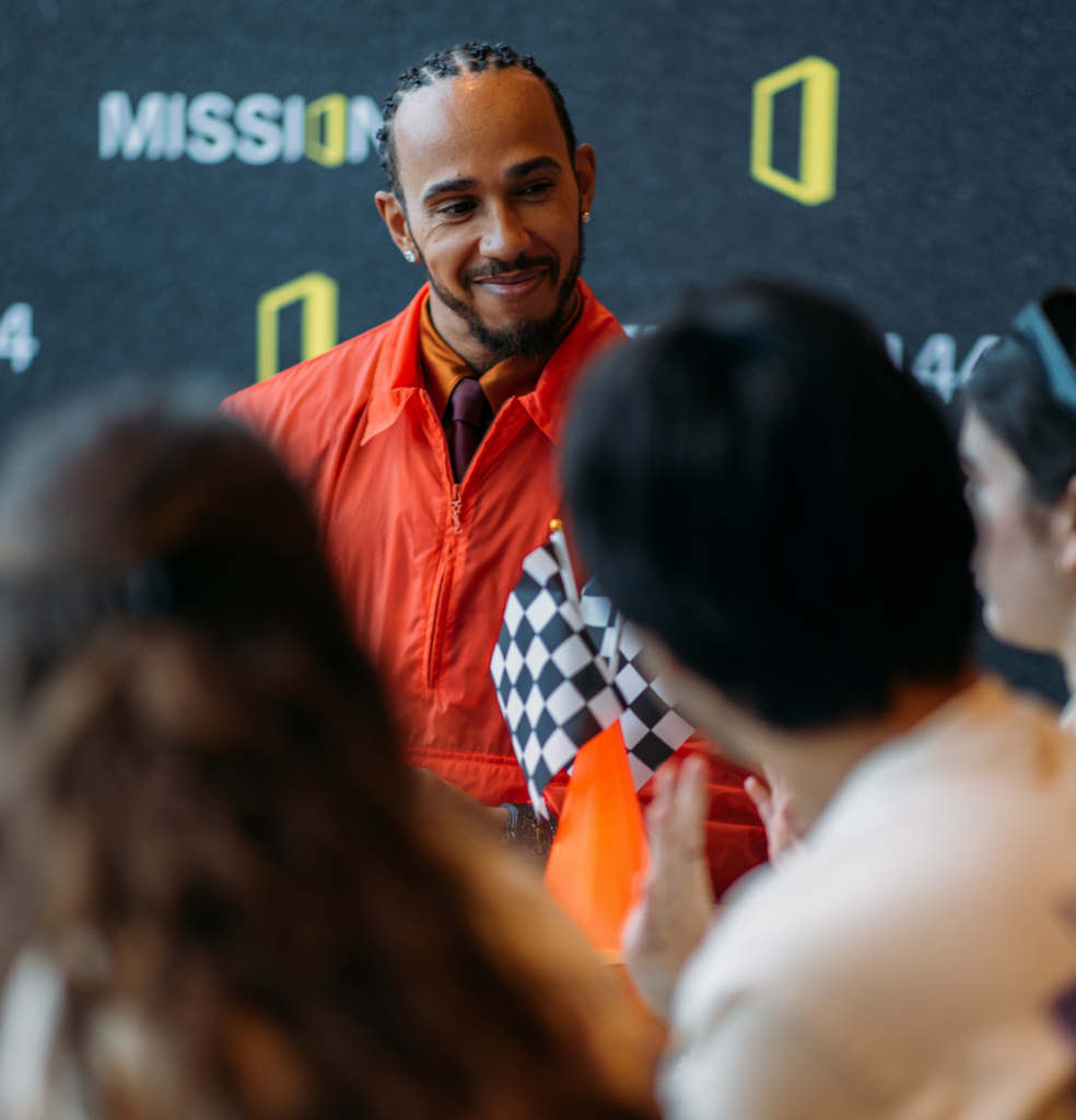 Lewis talking