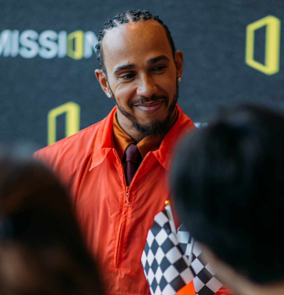 Lewis talking