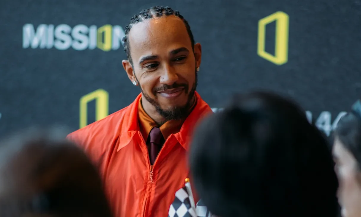 Lewis talking