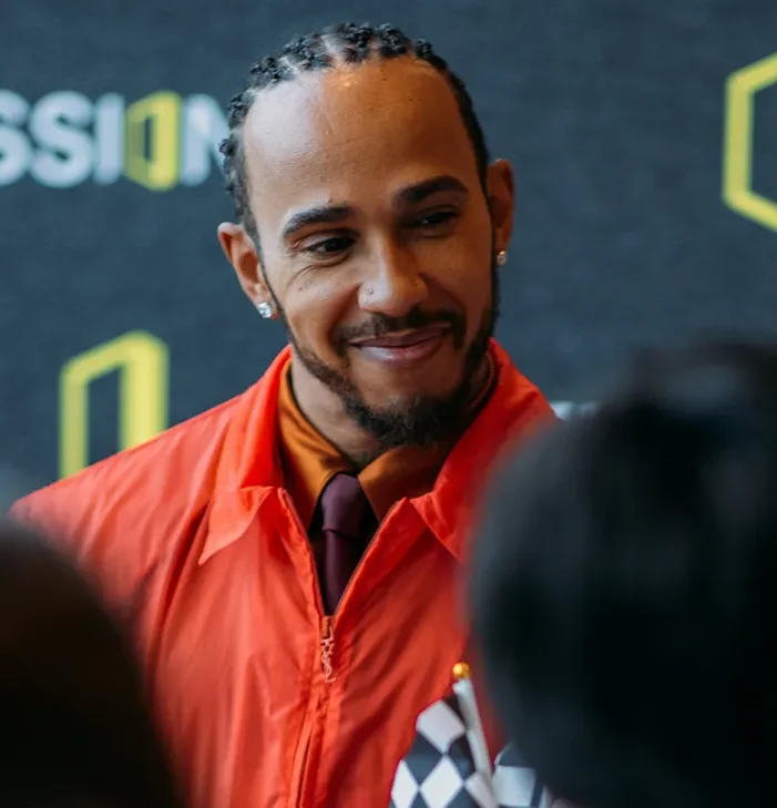 Lewis talking